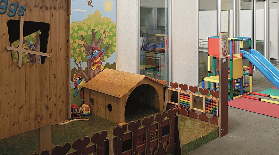 Indoorspielplatz in der Ofenhalle Indoorspielplatz in der Ofenhalle